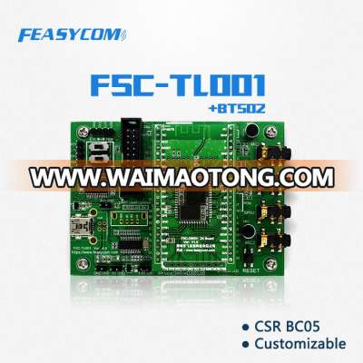 CSRBC05 Bluetooth Data+ audio evaluation board with A2DP source and sink