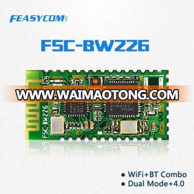 Bluetooth 4.0 BLE dual mode Wifi 802.11b g n WLAN Combo Module for iOT and data communication