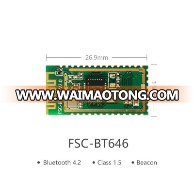 Cheap Ios Android device data transmission BLE 4.2 bluetooth chipset with iot module application